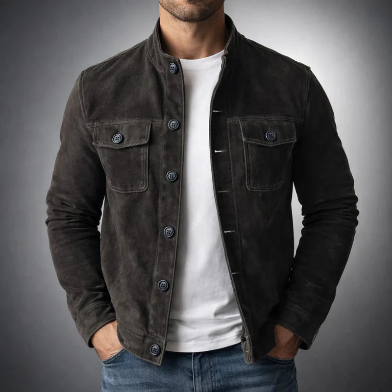 Veste en daim Halifax