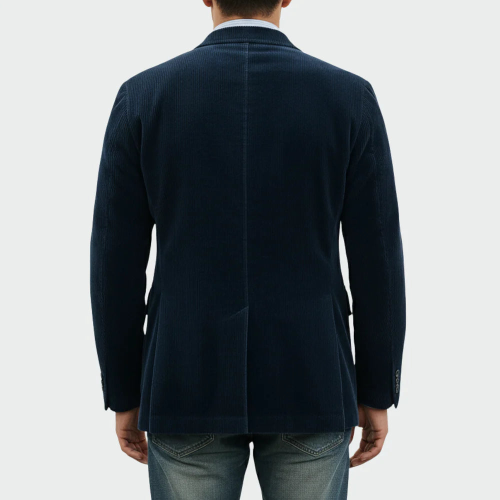 Thomas™ | Ensemble veste et gilet en velours pour hommes