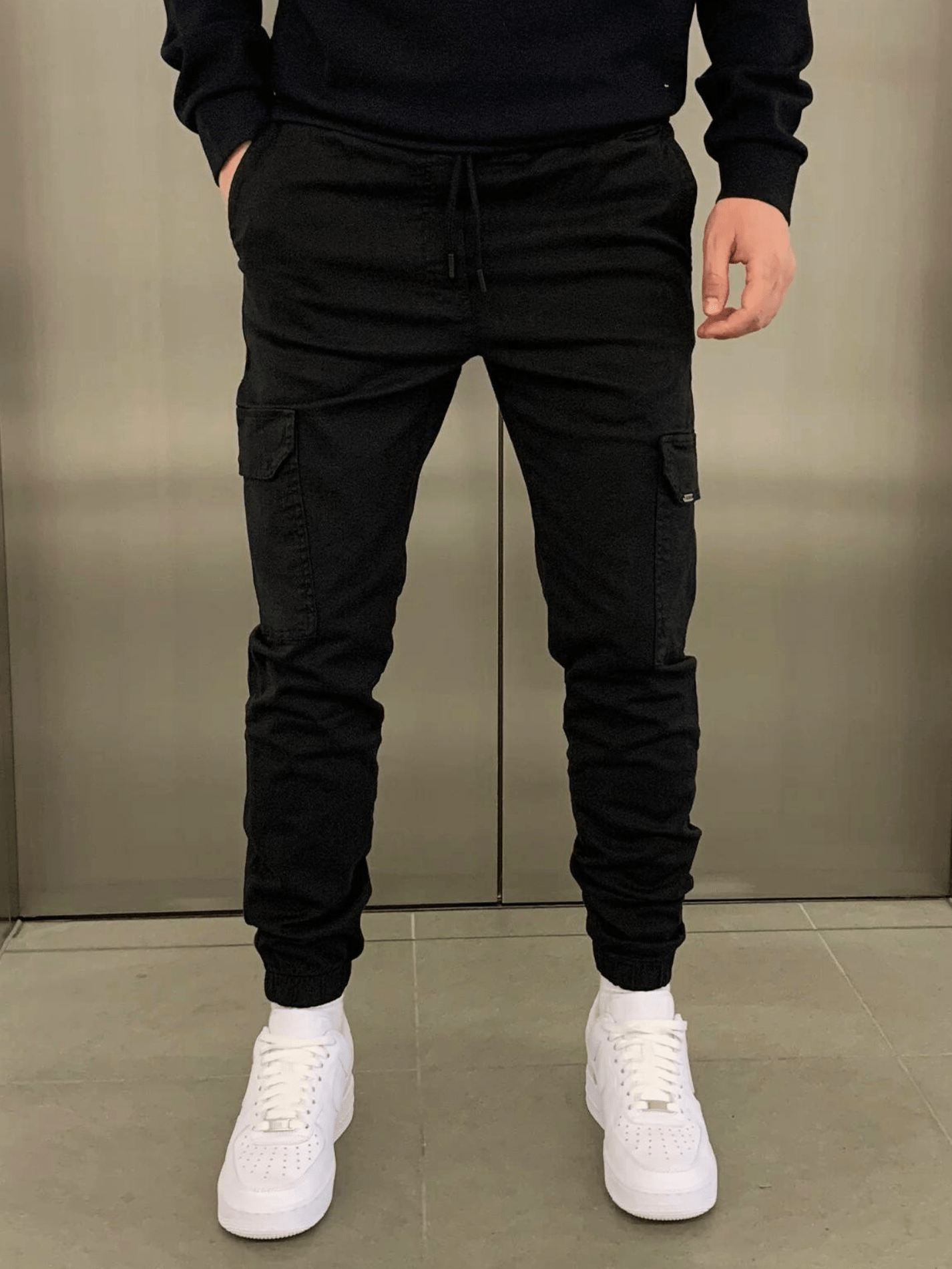 Pantalon cargo tapered Allure Milanaise