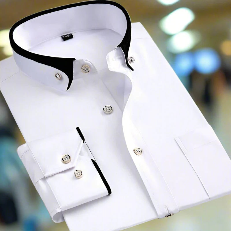 Albert™ | Chemise en coton classique à manches longues