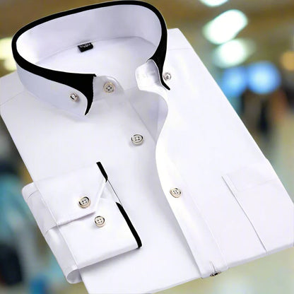 Albert™ | Chemise en coton classique à manches longues