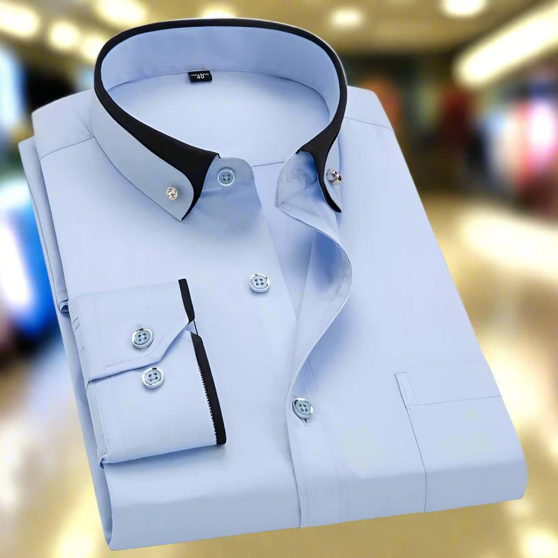 Albert™ | Chemise en coton classique à manches longues