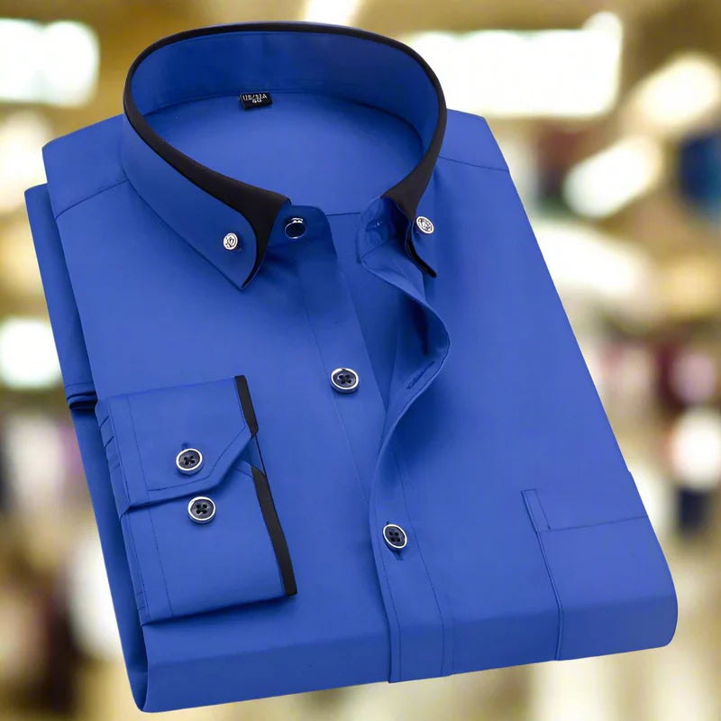 Albert™ | Chemise en coton classique à manches longues