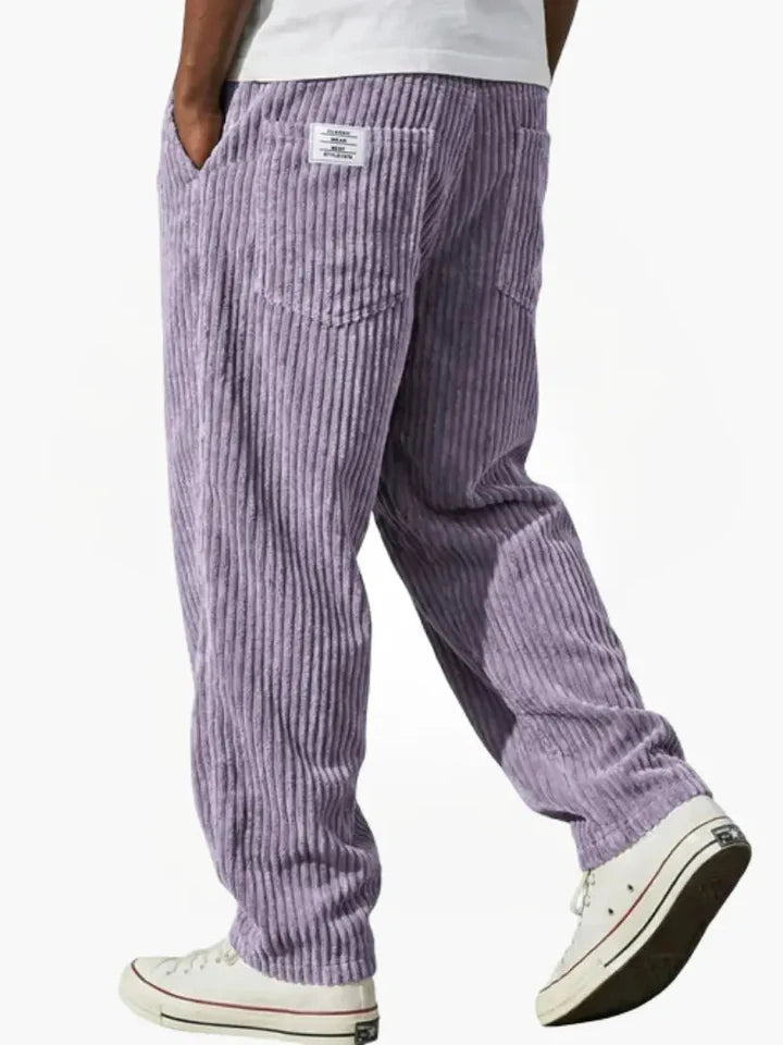 Pantalon en velours côtelé Allure Millanaise
