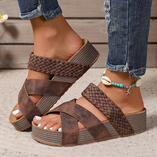 Jada™| Sandales ergonomiques en cuir premium