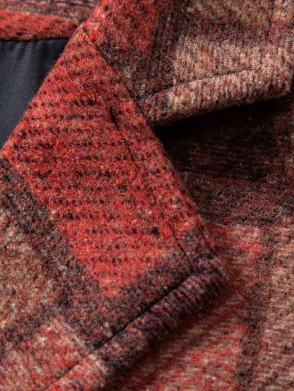 Allure® | Gilet en tweed à chevrons pour homme