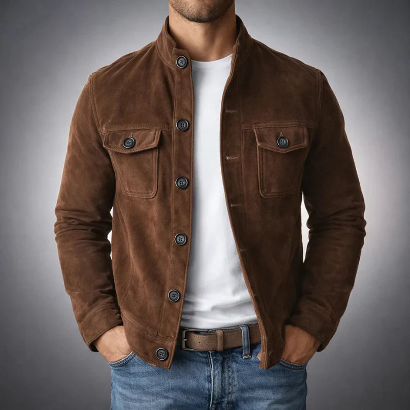 Veste en daim Halifax