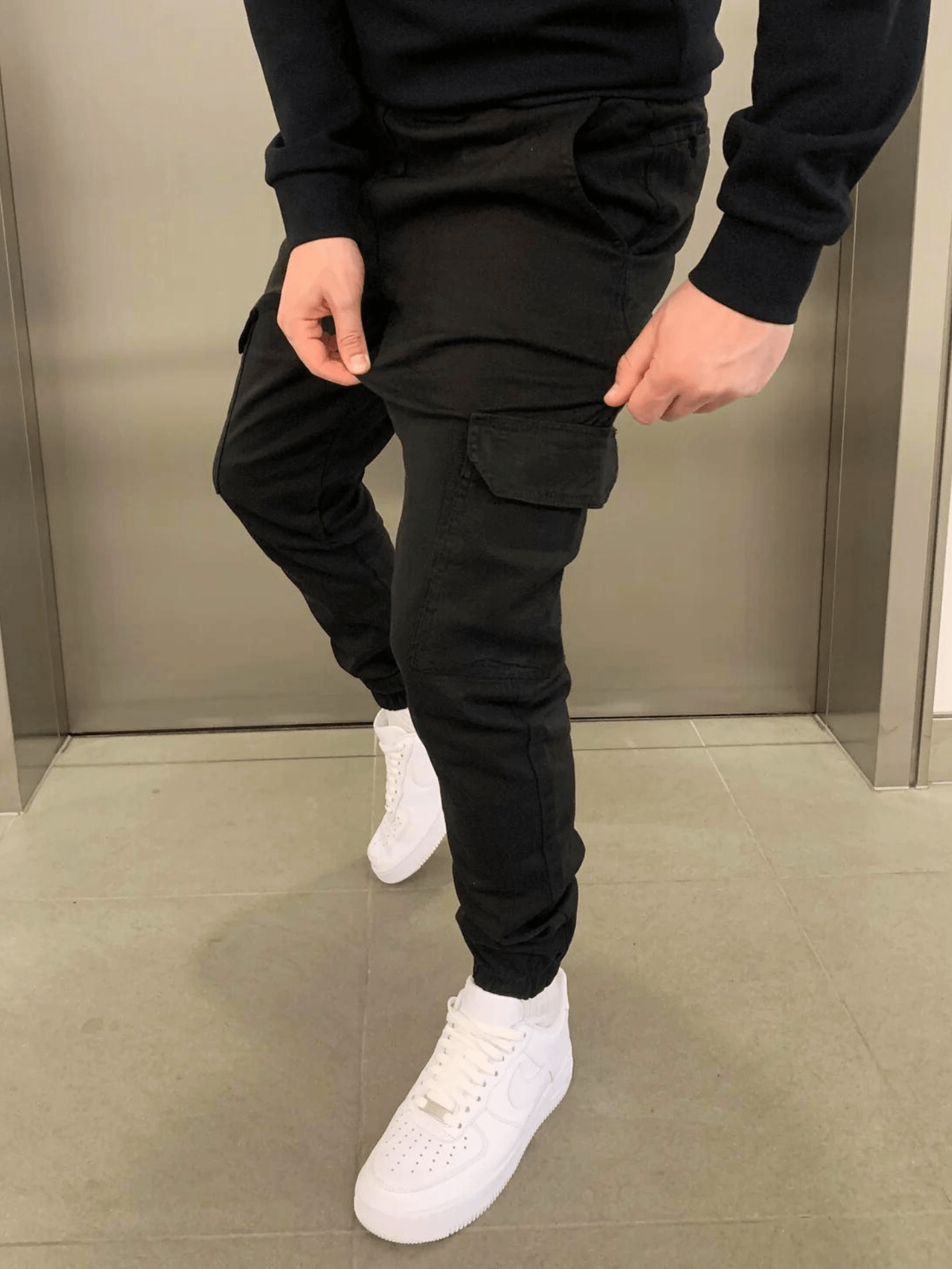 Pantalon cargo tapered Allure Milanaise