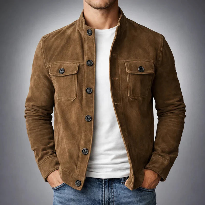 Veste en daim Halifax