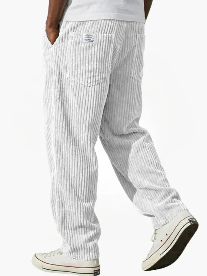 Pantalon en velours côtelé Allure Millanaise