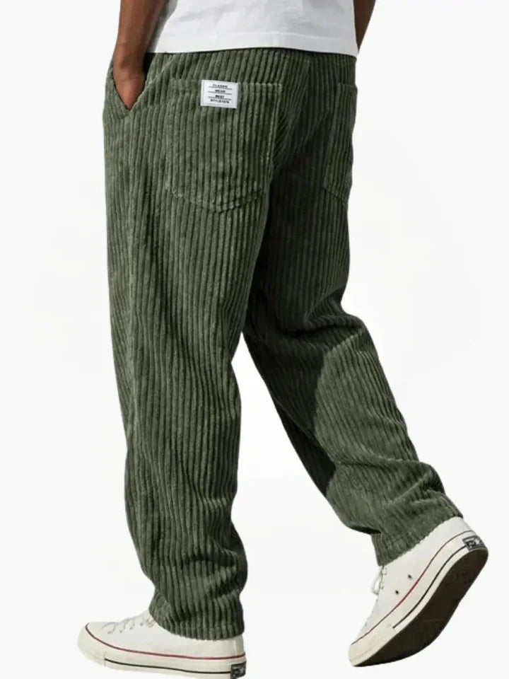 Pantalon en velours côtelé Allure Millanaise