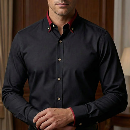 Albert™ | Chemise en coton classique à manches longues