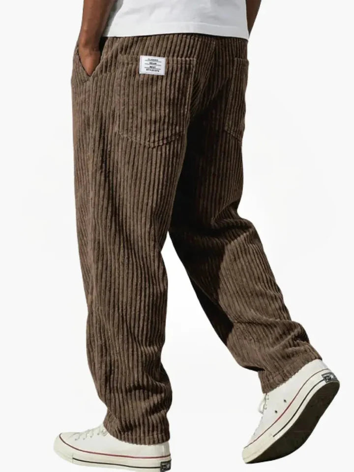 Pantalon en velours côtelé Allure Millanaise