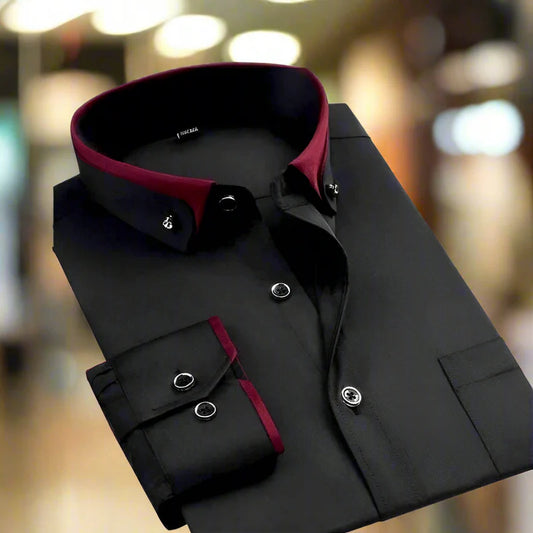 Albert™ | Chemise en coton classique à manches longues