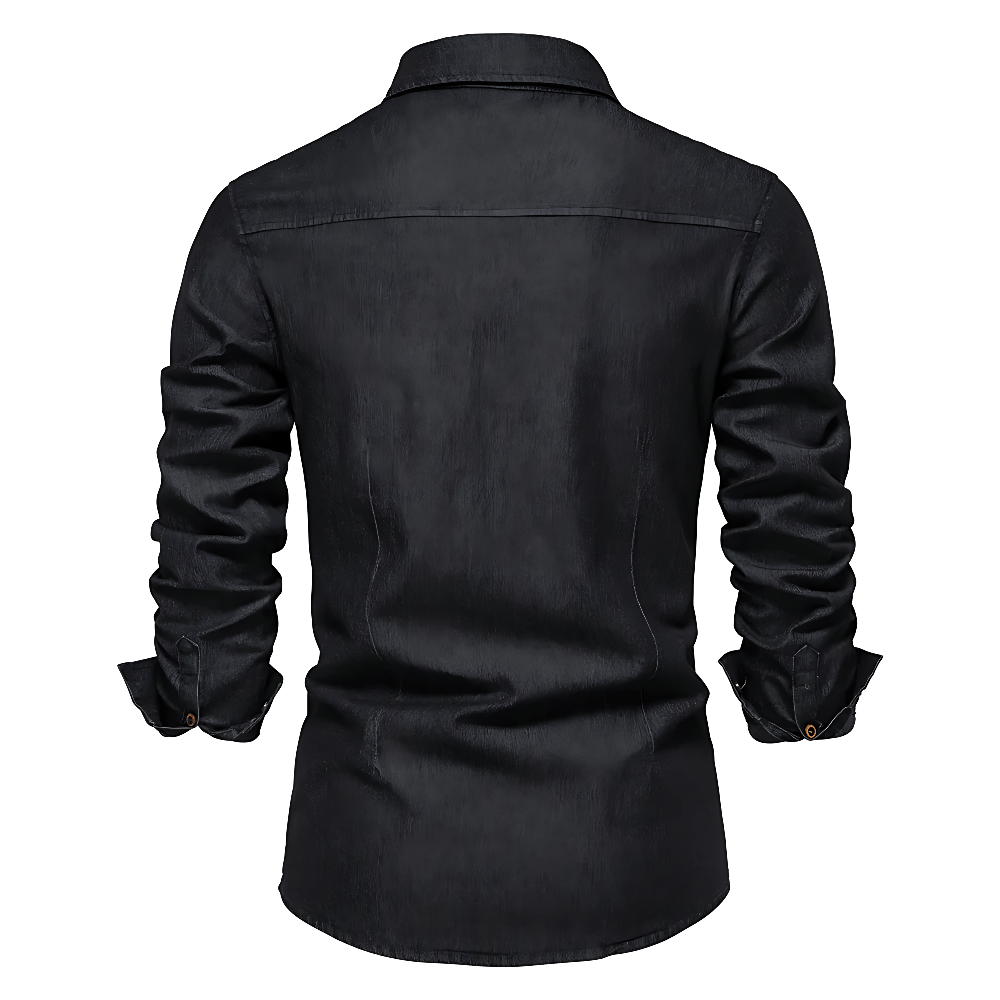 Chemise en denim Allure Milanaise