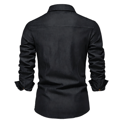 Chemise en denim Allure Milanaise