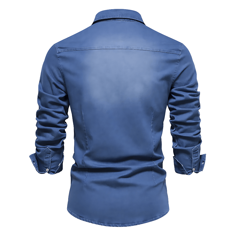 Chemise en denim Allure Milanaise