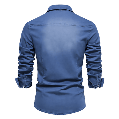 Chemise en denim Allure Milanaise