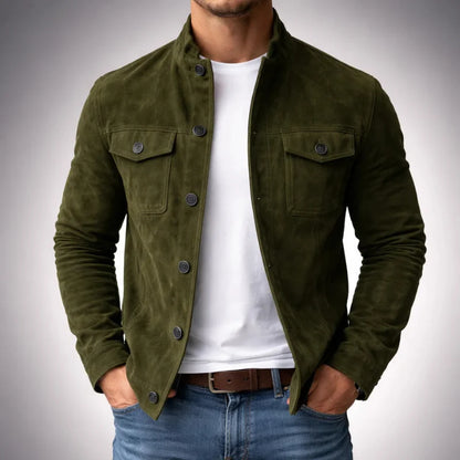 Veste en daim Halifax