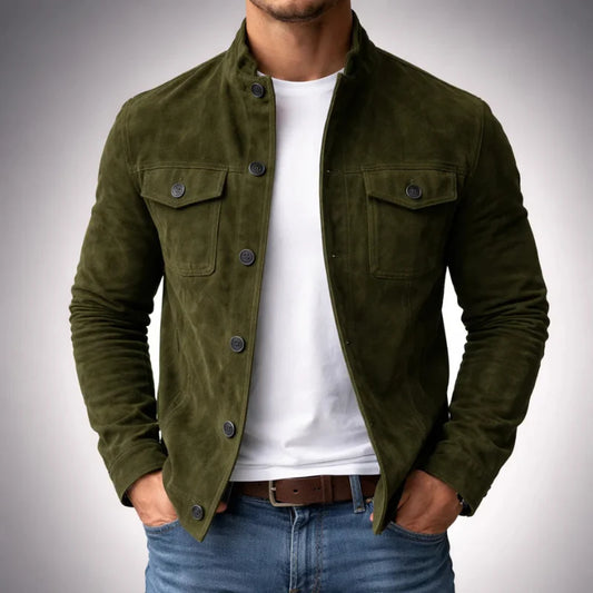 Veste en daim Halifax