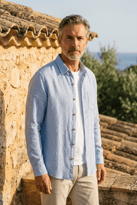 Chemise à rayures Eastbourne Allure Milanaise