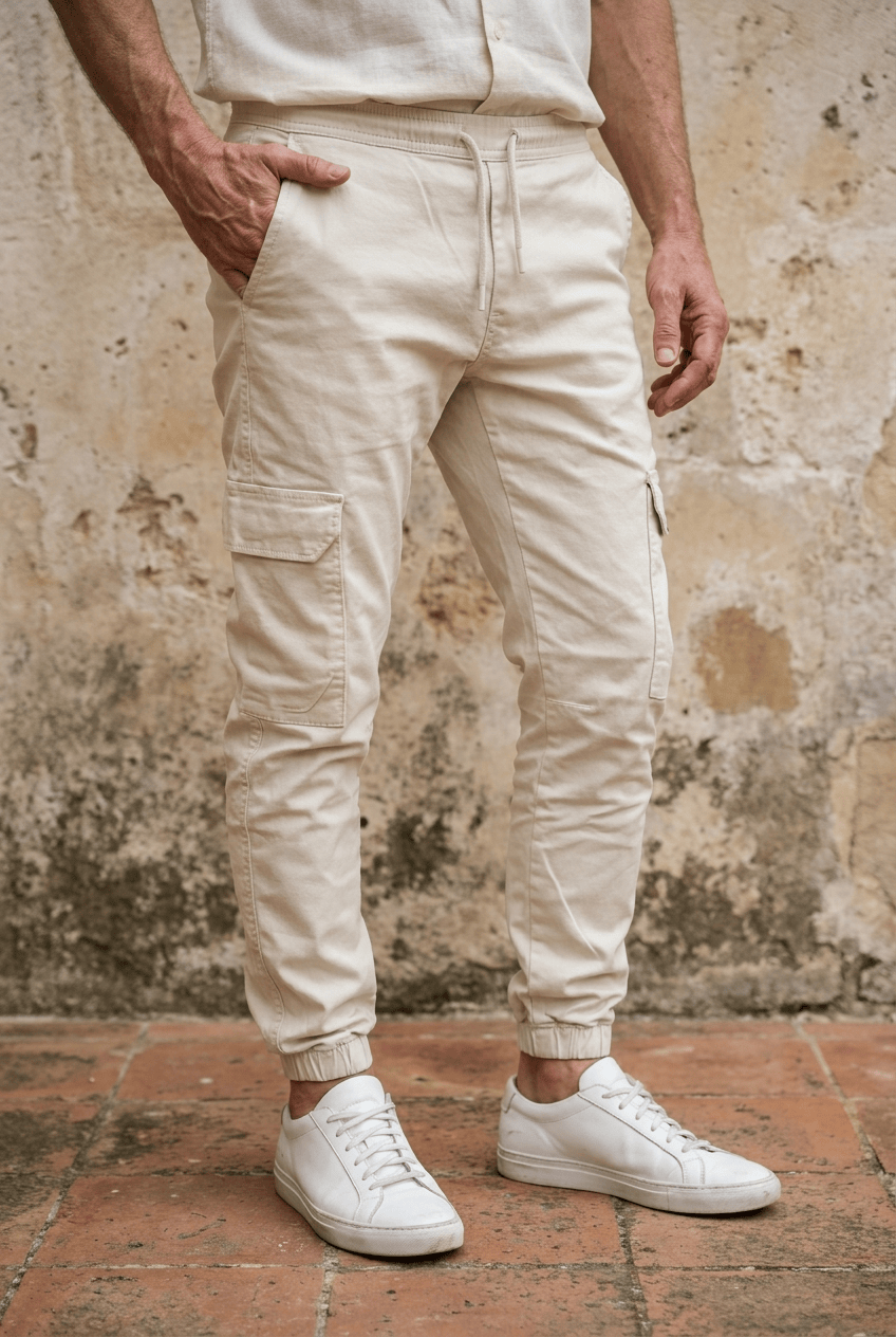 Pantalon cargo tapered Allure Milanaise
