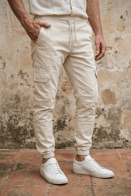Pantalon cargo tapered Allure Milanaise