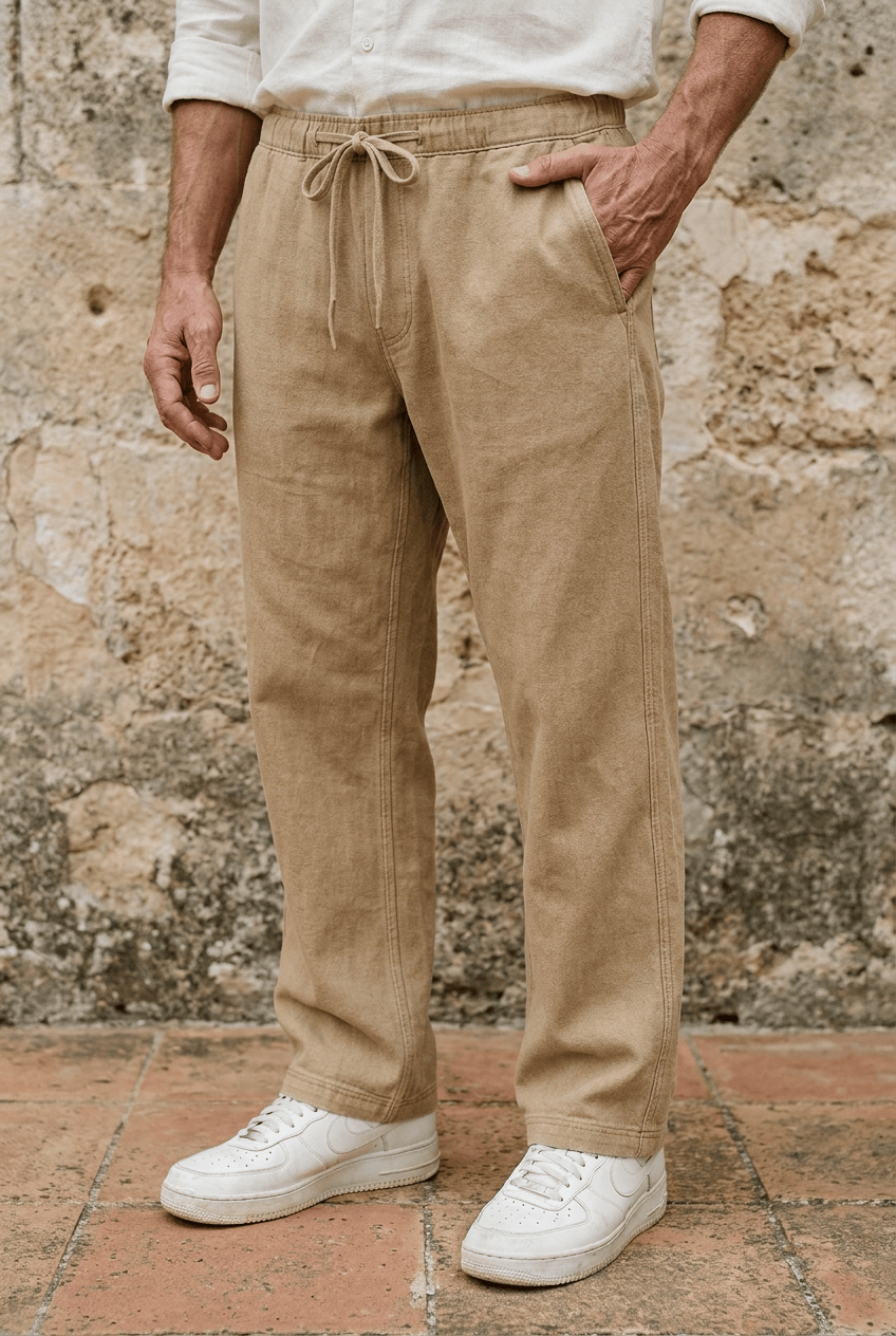 Pantalon en lin Riviera Allure Milanaise