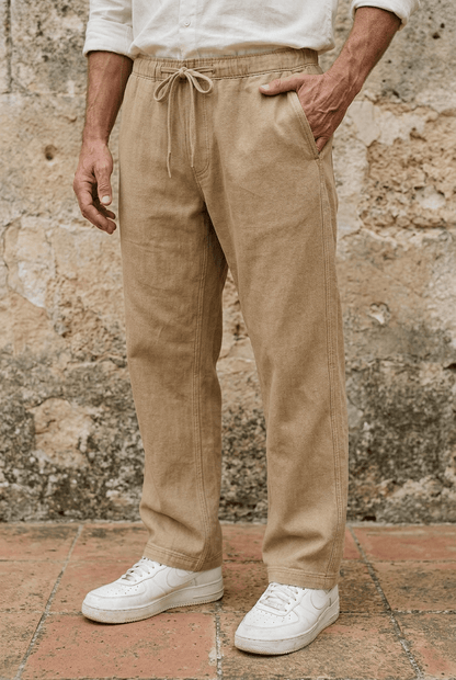 Pantalon en lin Riviera Allure Milanaise