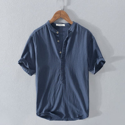 Chemise en lin Provence Allure Milanaise