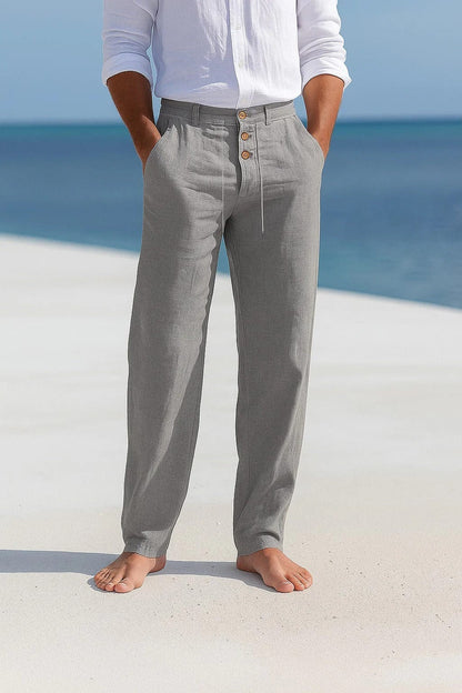 Pantalon en lin Porto Allure Milanaise