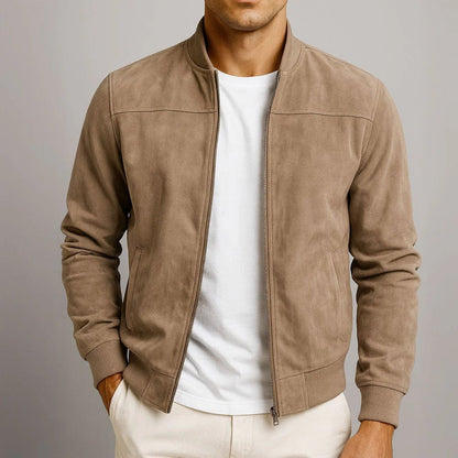 Veste en velours de daim Allure Milanaise