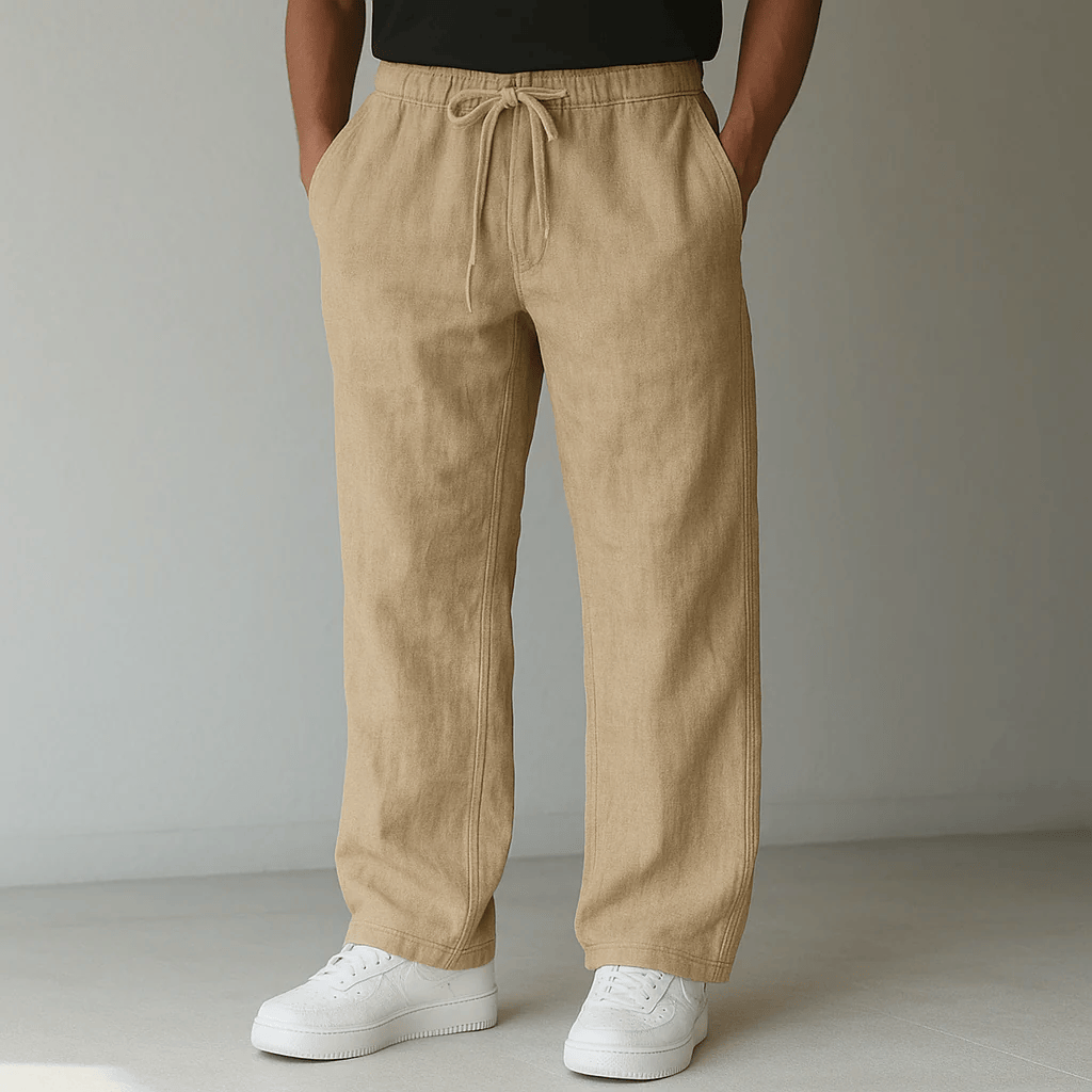 Pantalon en lin Riviera Allure Milanaise
