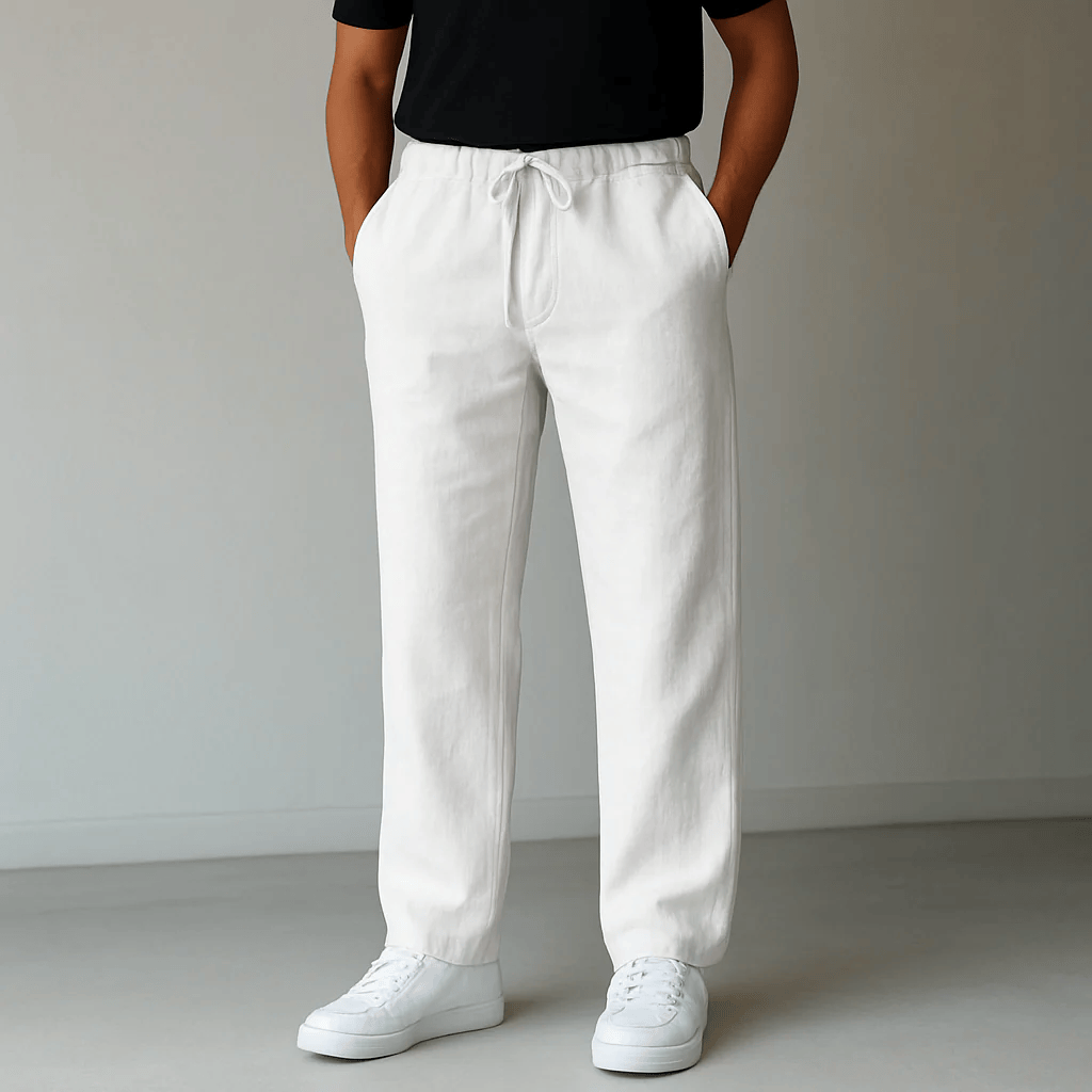 Pantalon en lin Riviera Allure Milanaise