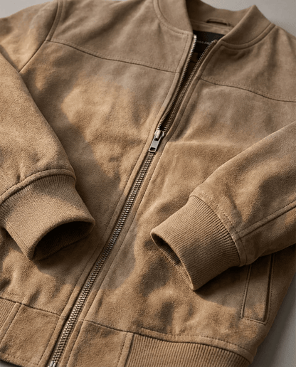 Veste en velours de daim Allure Milanaise