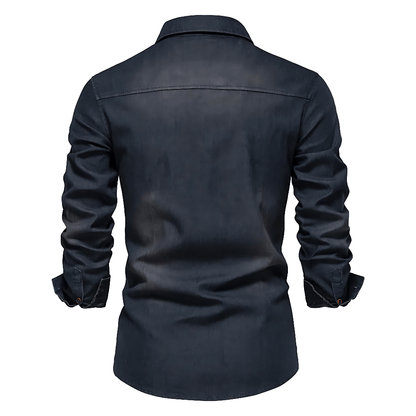 Chemise en denim Allure Milanaise