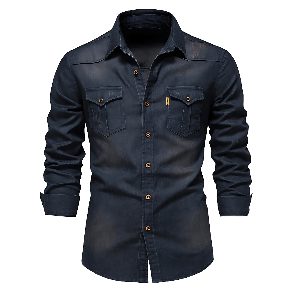 Chemise en denim Allure Milanaise