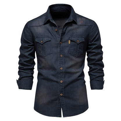 Chemise en denim Allure Milanaise