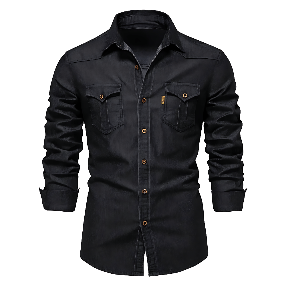 Chemise en denim Allure Milanaise