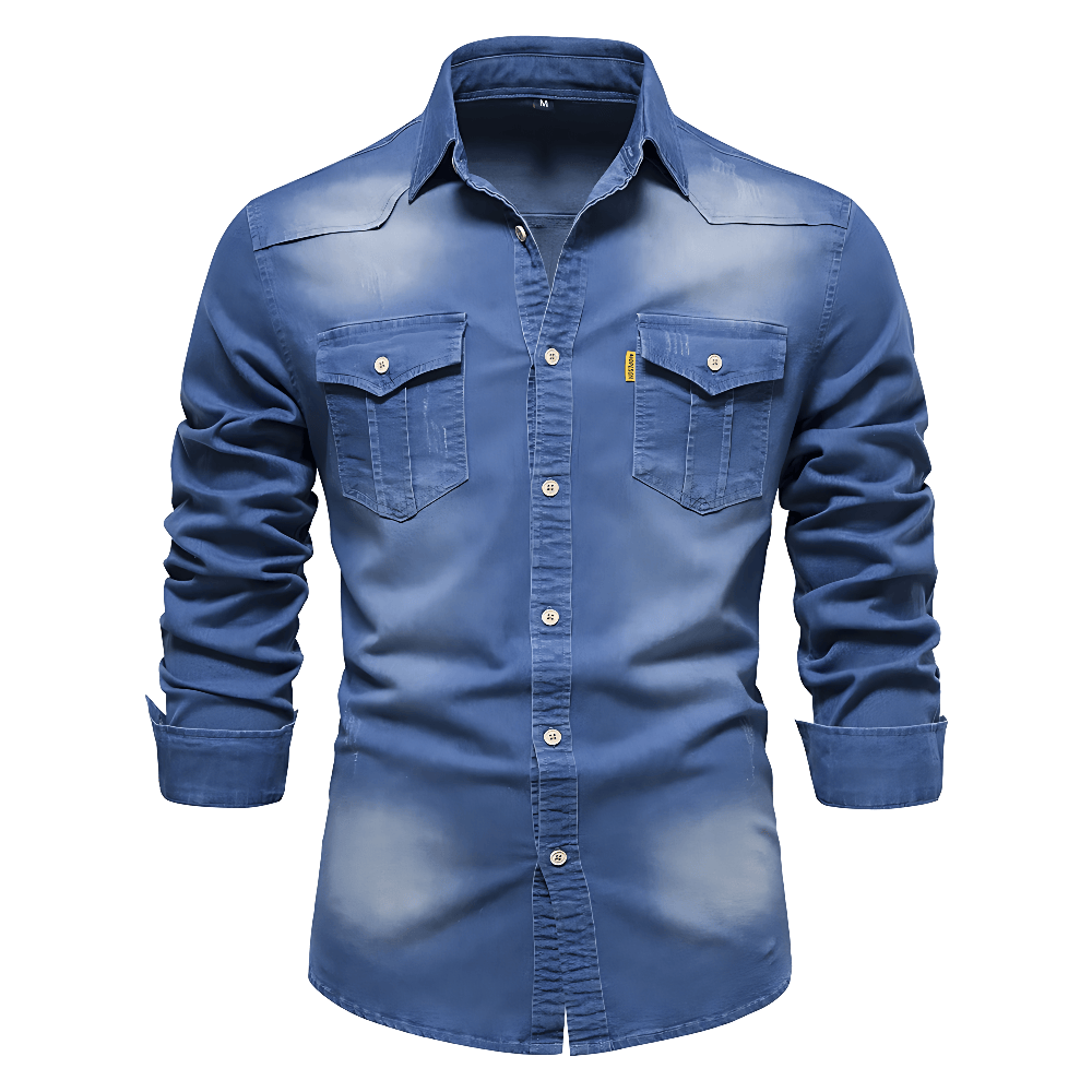 Chemise en denim Allure Milanaise