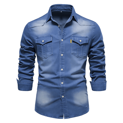 Chemise en denim Allure Milanaise